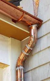 Copper gutters benefits and downsides