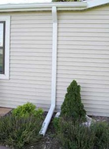 Installing tips for downspouts