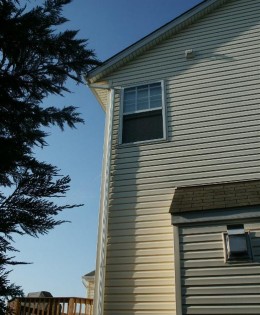 Instructions for installing a rain gutter downspout