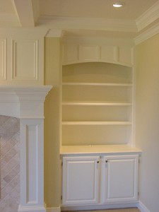 Learn to frame a wall to install built-in bookshelves