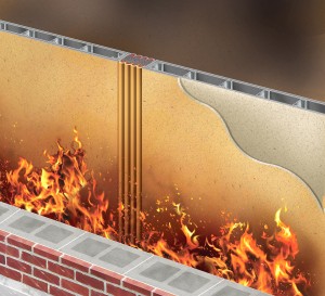 Una descripción de la pared resistente al fuego