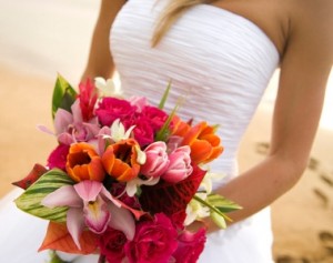 Groothandel bloemen voor een bruiloft
