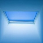 Reduce the skylight glare with some paint