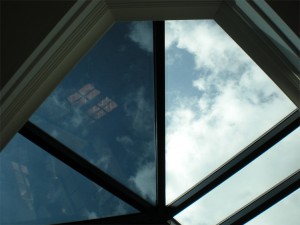 Tinting skylights